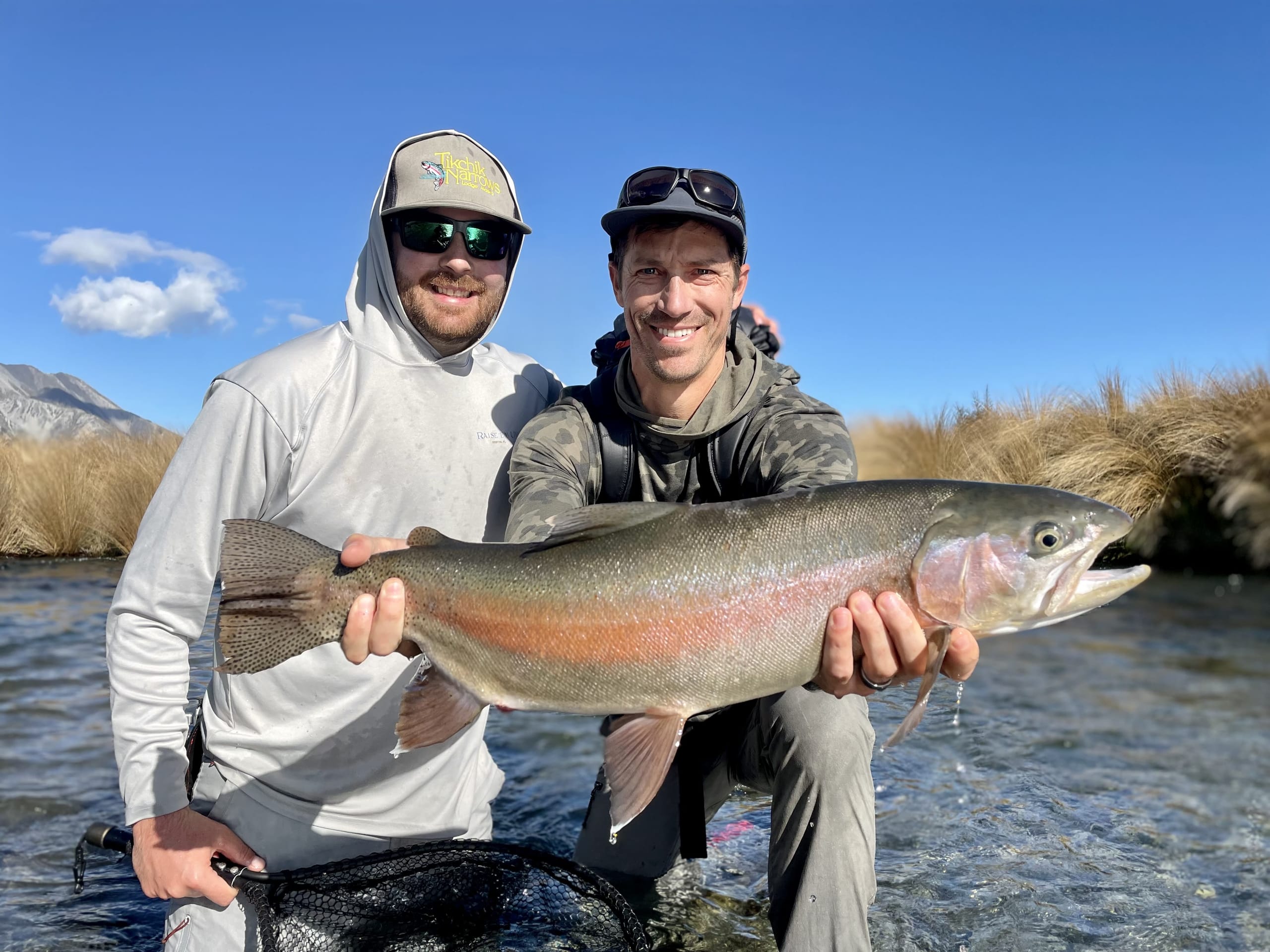 Backcountry fly fishing in remote New Zealand