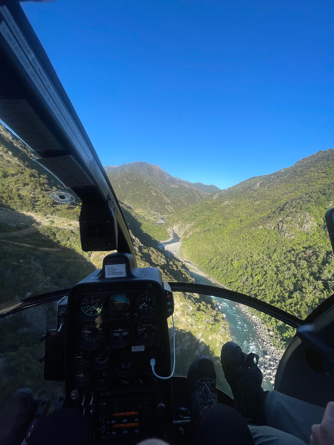 Helicopter access to remote backcountry fly fishing, South Island NZ
