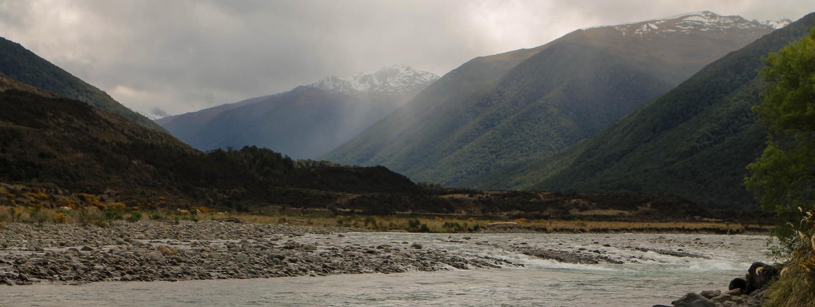 Winter trout fishing on the South Island