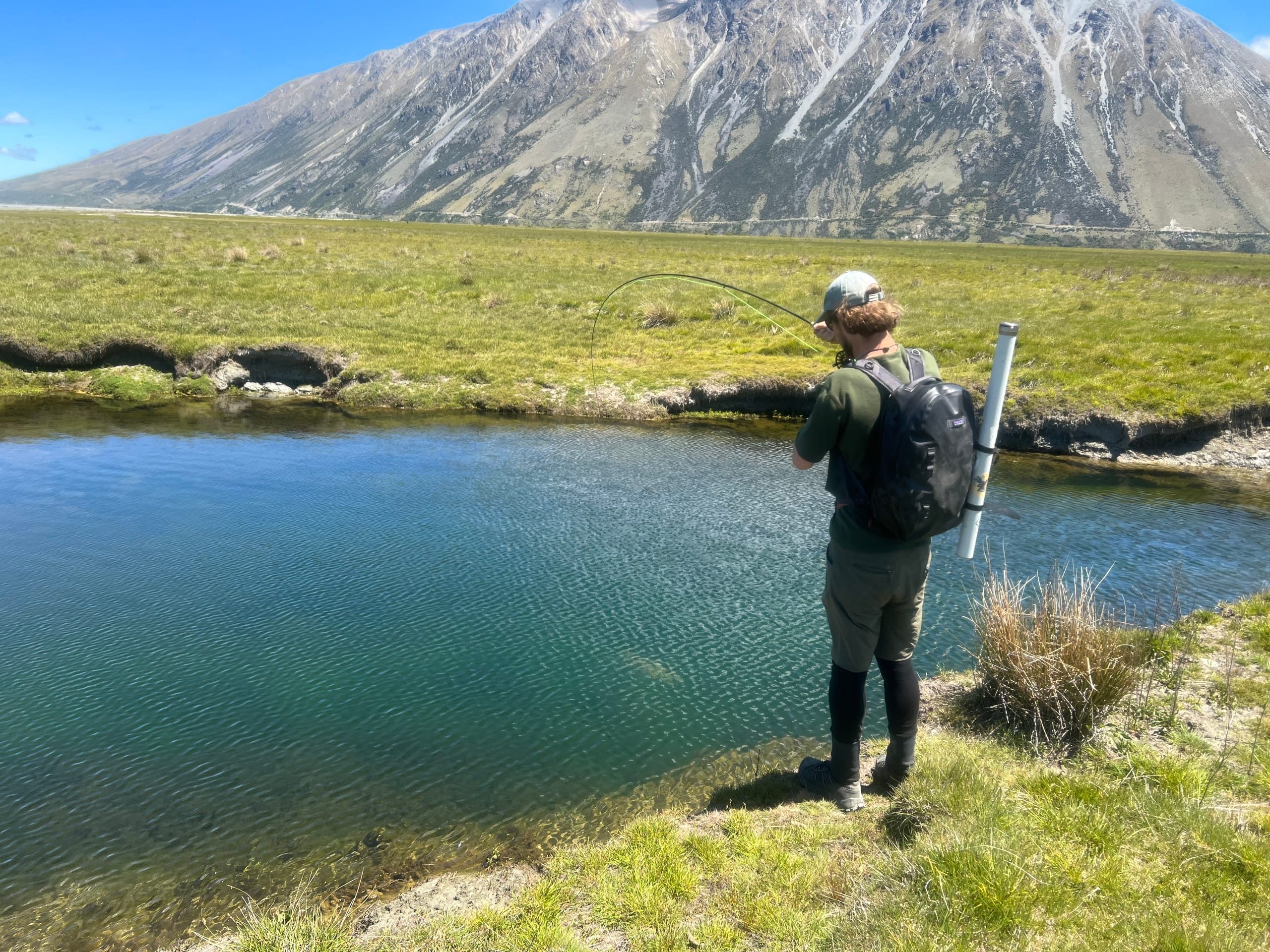High-country water of the Mackenzie Country